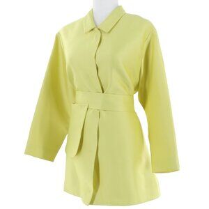 Emilia Wickstead Women's Short Madge Belted Coat Dress - Retail $1360 - NWT
